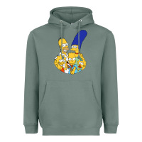 Sage simpson Heavyweight Hoodie - linhVisuals