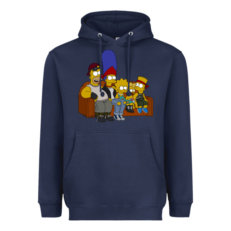 Simpson Family Heavyweight Hoodie by linhVisuals | Teevron