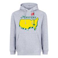 Heather Grey MASTERS TOURNAMENT GOLF 2022 Heavyweight Hoodie - linhVisuals