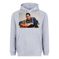Heather Grey lefty frizzell's music collected in ne Heavyweight Hoodie - linhVisuals