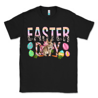 Black Easter Day with rabbit Classic Tee - HowdyJamesFarm