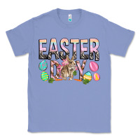 Colony Blue Easter Day with rabbit Classic Tee - HowdyJamesFarm