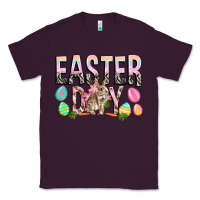 Plum Easter Day with rabbit Classic Tee - HowdyJamesFarm