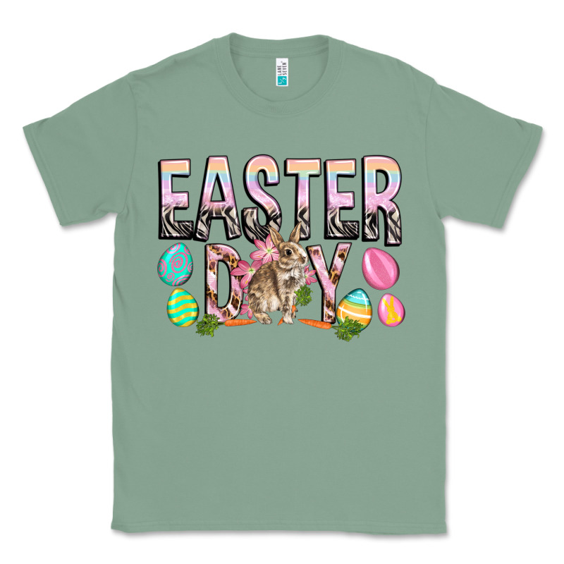 Easter Day With Rabbit Classic Tee by HowdyJamesFarm | Teevron