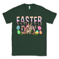 Sports Green Easter Day with rabbit Classic Tee - HowdyJamesFarm