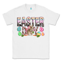 White Easter Day with rabbit Classic Tee - HowdyJamesFarm
