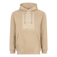 Mushroom JOY DIVISION - UNKNOWN PLEASURES - JAPANESE Heavyweight Hoodie - linhVisuals