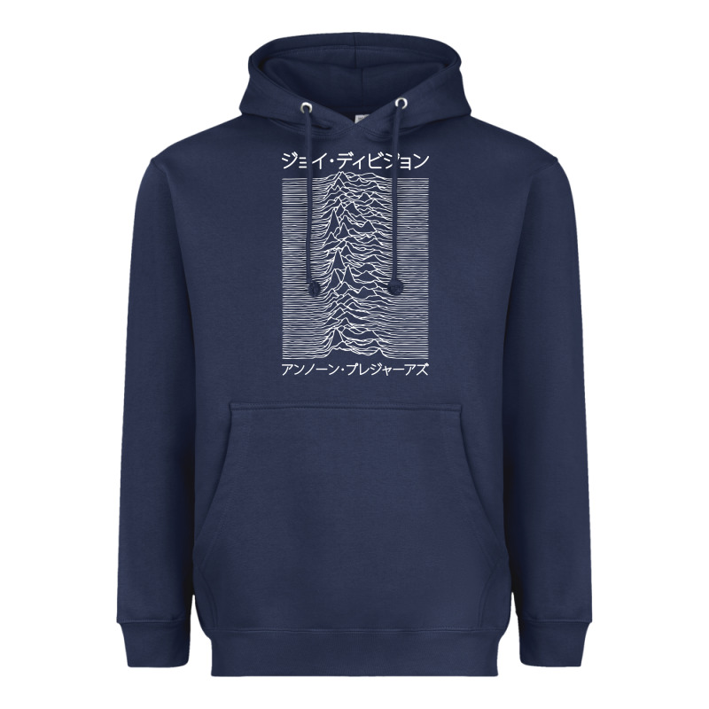 Joy Division - Unknown Pleasures - Japanese Heavyweight Hoodie by linhVisuals | Teevron