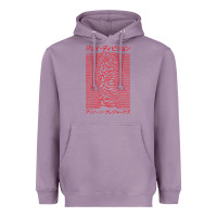 Lavender JOY DIVISION - UNKNOWN PLEASURES - JAPANESE Heavyweight Hoodie - linhVisuals