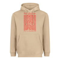 Mushroom JOY DIVISION - UNKNOWN PLEASURES - JAPANESE Heavyweight Hoodie - linhVisuals