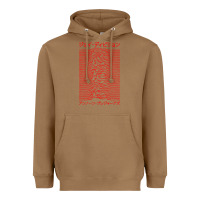 Toasted Coconut JOY DIVISION - UNKNOWN PLEASURES - JAPANESE Heavyweight Hoodie - linhVisuals