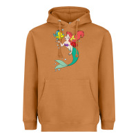Meerkat ariel mermaid Heavyweight Hoodie - linhVisuals