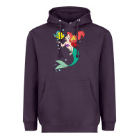 Plum ariel mermaid Heavyweight Hoodie - linhVisuals