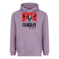 Lavender cowboy killer tshirt Heavyweight Hoodie - linhVisuals