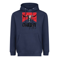 Navy cowboy killer tshirt Heavyweight Hoodie - linhVisuals