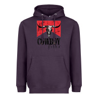 Plum cowboy killer tshirt Heavyweight Hoodie - linhVisuals