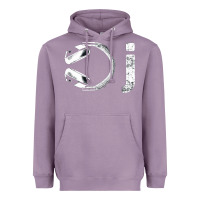 Lavender dj music tshirt Heavyweight Hoodie - linhVisuals