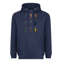 Navy killing eve, villanelle,jodie comer,villanelle jesus,drag,drag king,po Heavyweight Hoodie - linhVisuals