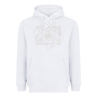 White The Glorious Sons Heavyweight Hoodie - linhVisuals