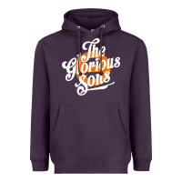 Plum the glorious sons 10 Heavyweight Hoodie - linhVisuals