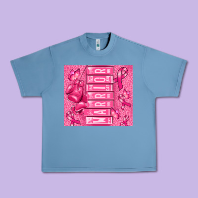 Warrior Breast Cancer Urban Heavy Tee Designed By Ranaportraitstore