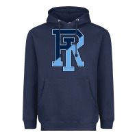 Navy Rhode Island Gifts, Rams Vintage Heavyweight Hoodie - linhVisuals