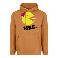 Meerkat Mrs Pacman Heavyweight Hoodie - linhVisuals