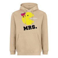 Mushroom Mrs Pacman Heavyweight Hoodie - linhVisuals