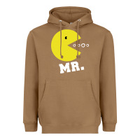 Toasted Coconut Mr Pacman Heavyweight Hoodie - linhVisuals