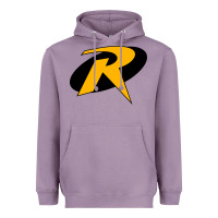 Lavender Robin Heavyweight Hoodie - linhVisuals