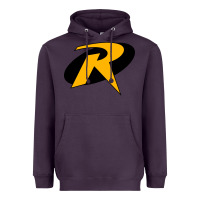 Plum Robin Heavyweight Hoodie - linhVisuals