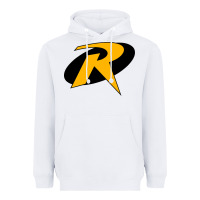 White Robin Heavyweight Hoodie - linhVisuals