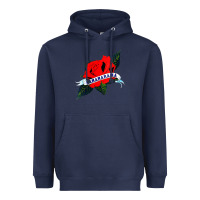 Navy best of grup music  bananarama Heavyweight Hoodie - linhVisuals