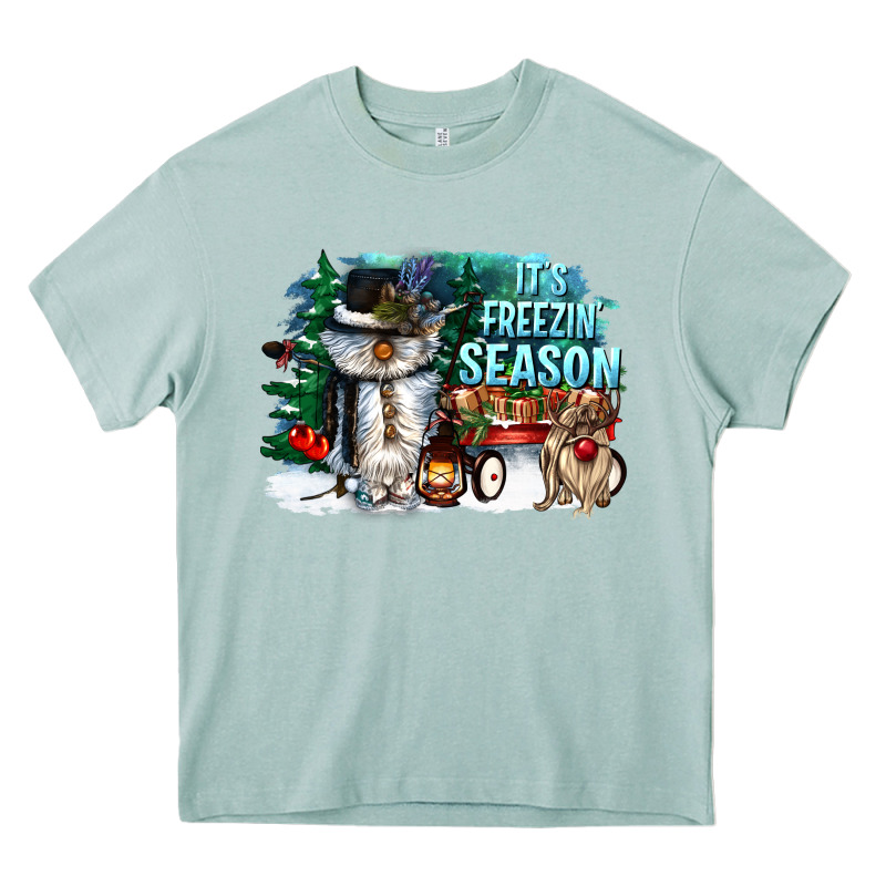 Its Freezin Season Heavy Core Tee by CowGirlArtShop | Teevron