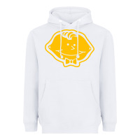 White lemonhead vintage Heavyweight Hoodie - linhVisuals