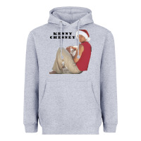 Heather Grey KENNY CHESNEY Heavyweight Hoodie - linhVisuals