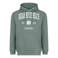 Sage indian rocks beach florida vintage shamrock sports zip hoodie Heavyweight Hoodie - linhVisuals