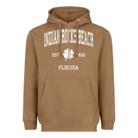 Toasted Coconut indian rocks beach florida vintage shamrock sports zip hoodie Heavyweight Hoodie - linhVisuals
