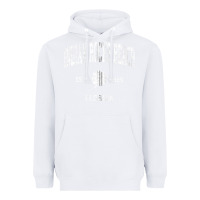 White indian rocks beach florida vintage shamrock sports zip hoodie Heavyweight Hoodie - linhVisuals