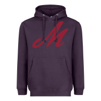 Plum Muhlenberg College Heavyweight Hoodie - linhVisuals