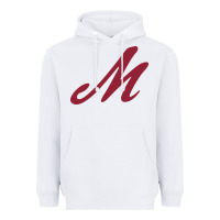 White Muhlenberg College Heavyweight Hoodie - linhVisuals