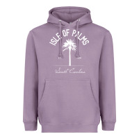 Lavender isle of palms sc palm tree isle of palms beach gift pullover hoodie Heavyweight Hoodie - linhVisuals