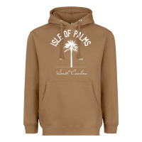 Toasted Coconut isle of palms sc palm tree isle of palms beach gift pullover hoodie Heavyweight Hoodie - linhVisuals