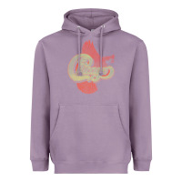 Lavender VINTAGE CHICAGO Heavyweight Hoodie - linhVisuals