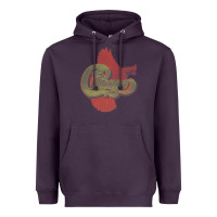 Plum VINTAGE CHICAGO Heavyweight Hoodie - linhVisuals