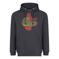 Smoke VINTAGE CHICAGO Heavyweight Hoodie - linhVisuals