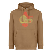 Toasted Coconut VINTAGE CHICAGO Heavyweight Hoodie - linhVisuals