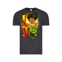 Vintage Black Love Juneteenth Vintage Tee - FaDigitalArtStudio