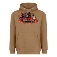 Toasted Coconut FREDDY FAZBEAR'S Heavyweight Hoodie - linhVisuals