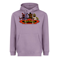 Lavender FREDDY FAZBEAR'S Heavyweight Hoodie - linhVisuals